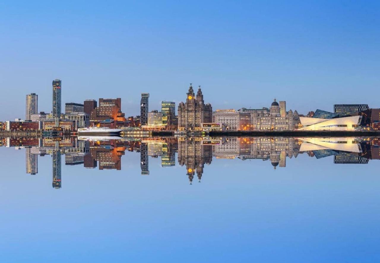 Comfortable Liverpool Townhouse - Free Parking Екстер'єр фото